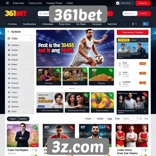 Navegação e usabilidade no 361bet